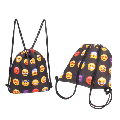 Waterproof Emoji Travel Soft Backpacks