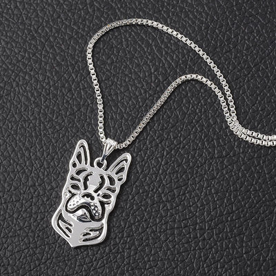 Boston Terrier Regal Necklace (Keep Your Boston Close To Heart)