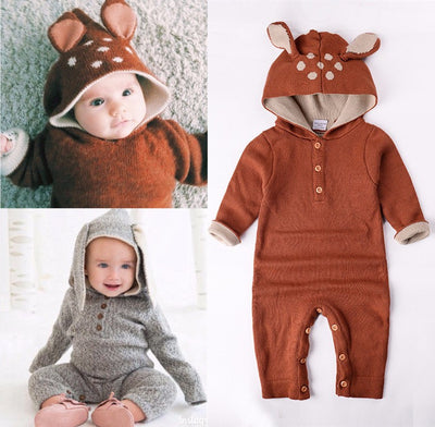 Knit Fox And Bunny Jumpers