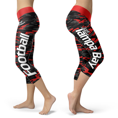 Tampa Bay Football Camo Capris