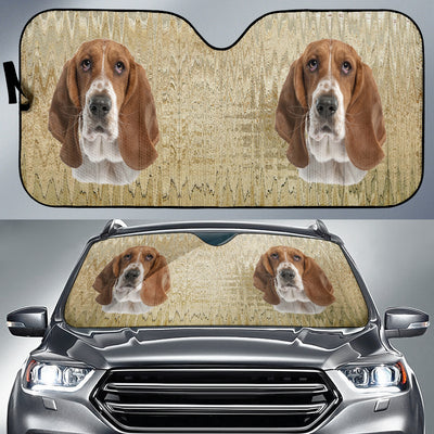 Funny beagle Auto Sun Shade