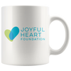 Joyful Heart Mug - White